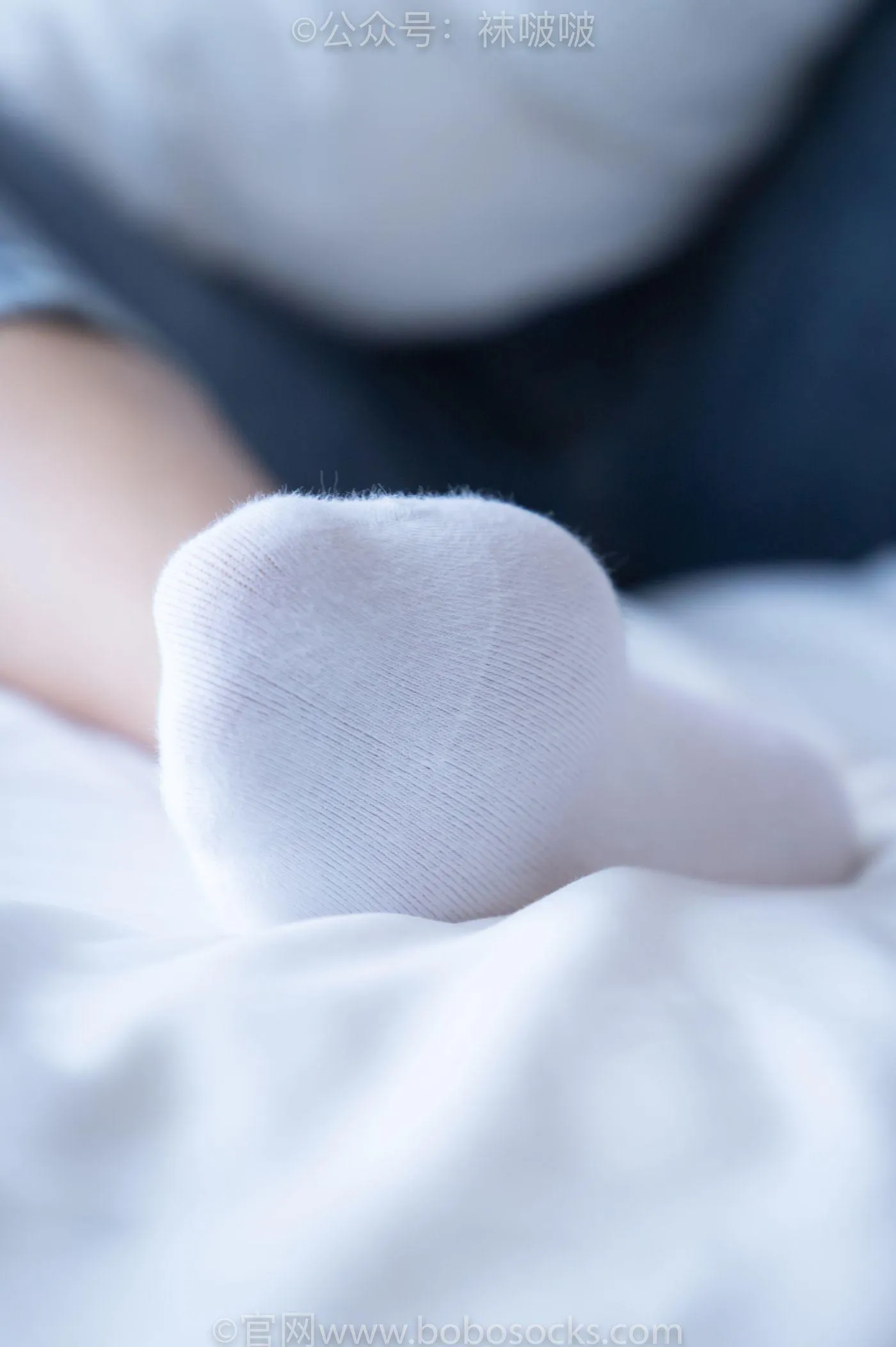 [BoBoSocks袜啵啵]NO.024 涵涵-板鞋、白棉袜、裸足 [134P]插图4